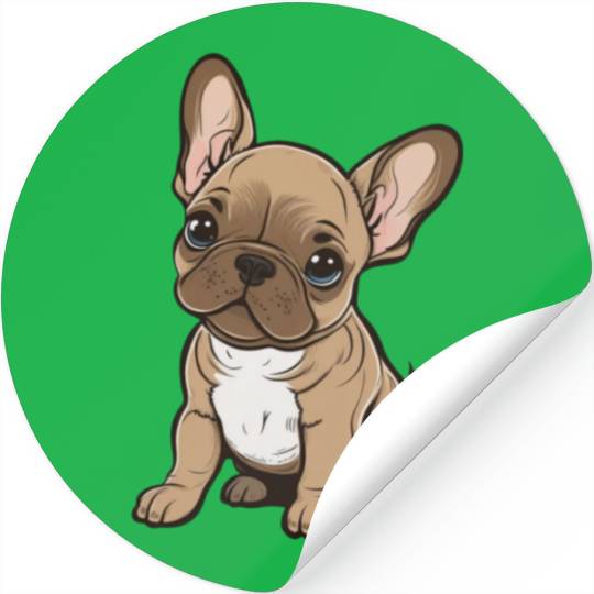 French Bulldog Stickers