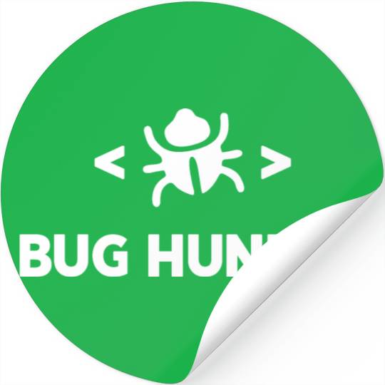 Bug Hunter funny debugger Stickers