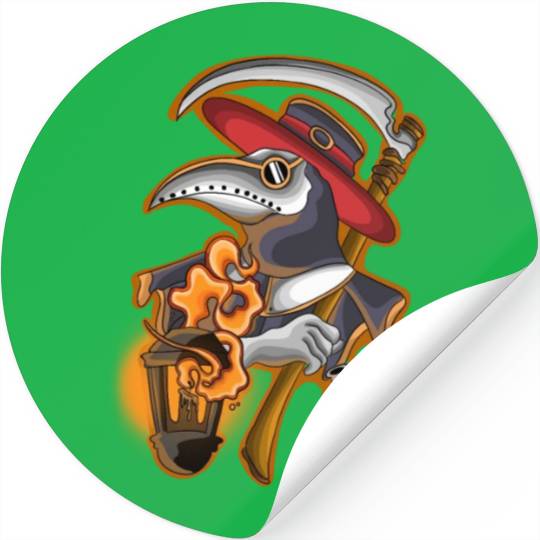 plague doctor Stickers