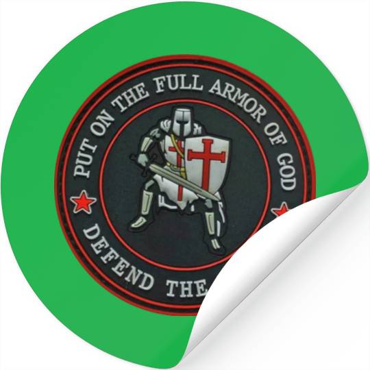 Armor Of God Defender Of Faith Stickers