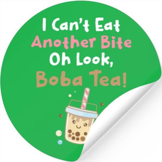 Bubble Tea Lover Boba Tea Drinker Korean Drink Stickers