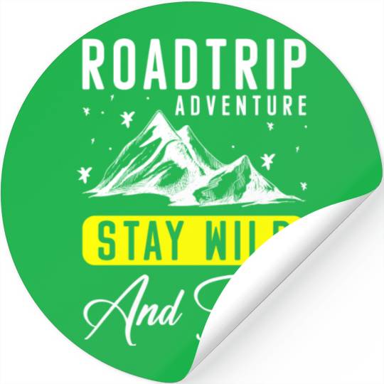 Road Trip Trip Traveller Freedom Stickers