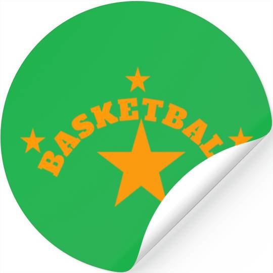 Basketball is a fun sport Stickers