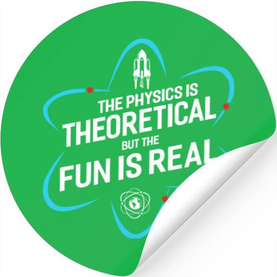 Physics Physicist Nerd Science Geek Scientist Gift Stickers