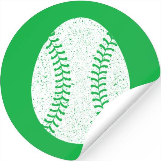 Baseball Happy Easter Egg Hunting Cute Sport Lover Stickers