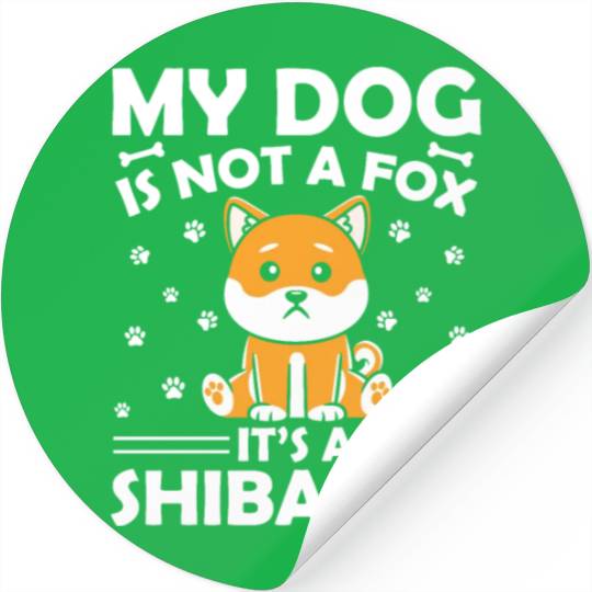 Shiba Inu Dog Lover Puppy Breeder Pet Dog Owner Stickers