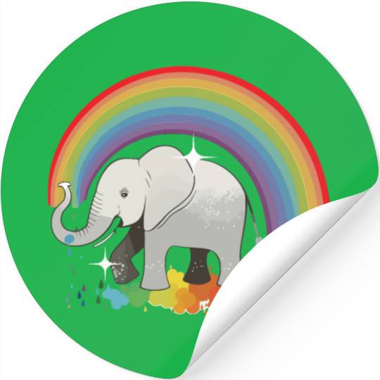 Elephant Lover Wildlife Animal Zoo Zookeeper Stickers