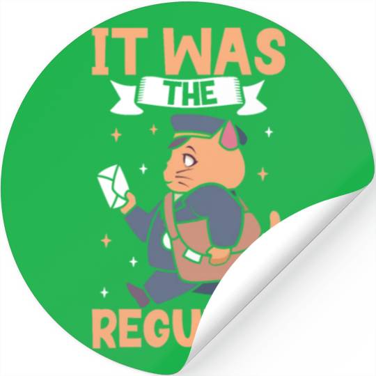 Postal Worker Mail Lady Mail Carrier Postal Stickers