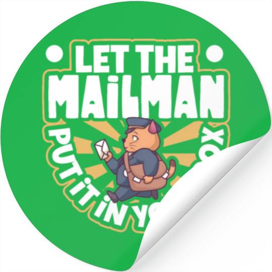 Postal Worker Mail Lady Mail Carrier Postal Stickers