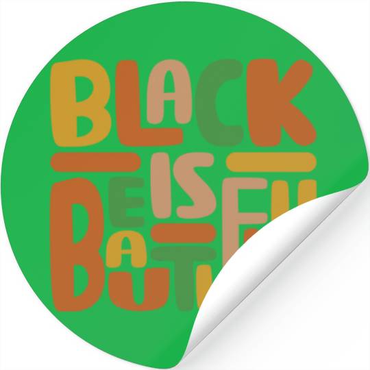 Black Is Beautiful Stickers