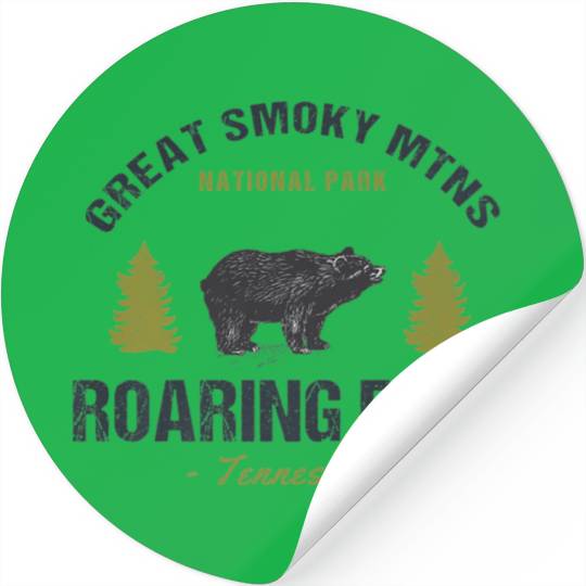 Roaring Fork Great Smoky Mountains Stickers