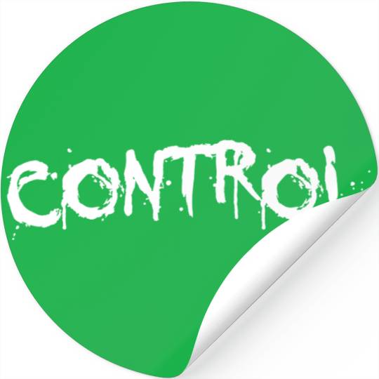 Control - Gothic Stickers