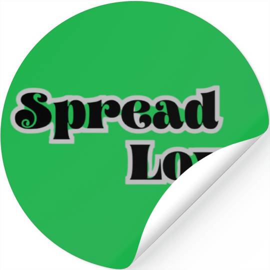 Spread Love Stickers