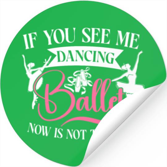 Ballet Dancer Dance Girl Ballerina Stickers