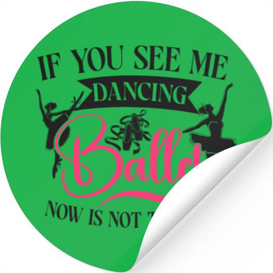 Ballet Dancer Dance Girl Ballerina Stickers