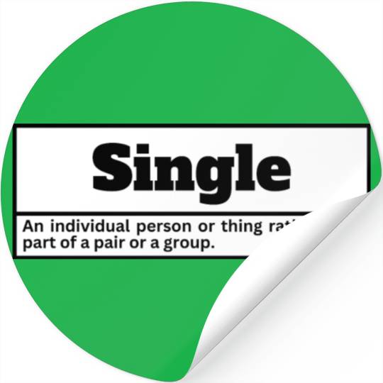 Single-Definition Graphic Stickers