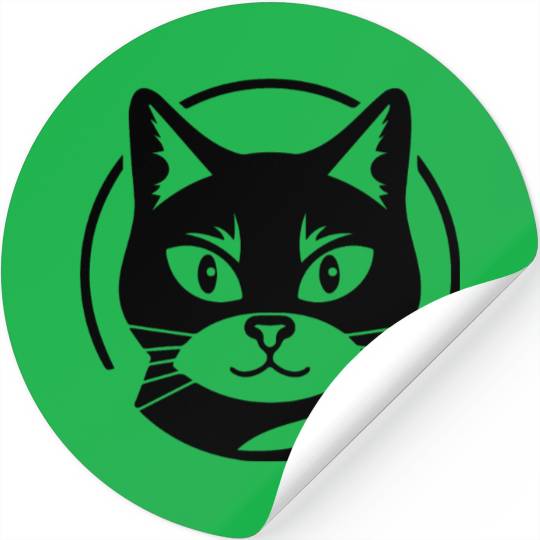 Cat Kitten Feline Meow Stickers