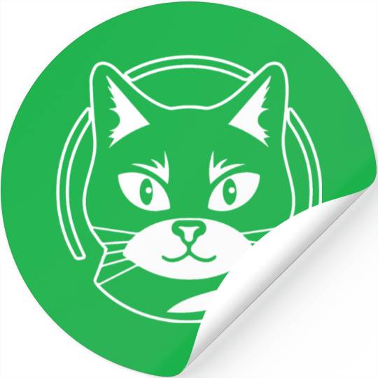 Cat Kitten Feline Meow Stickers