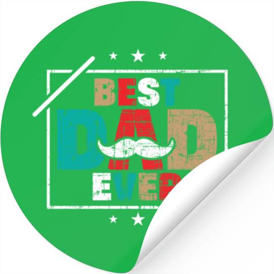 Best dad ever father´s day Stickers