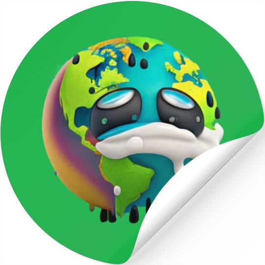 ECOLIVING, SAVE EARTH Stickers