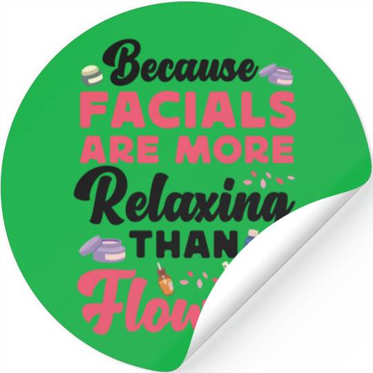 Cute Licensed Esthetician Skincare Stickers