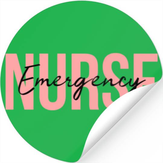 Er Nurse Emergency Room Nurse Registered Nurse Stickers