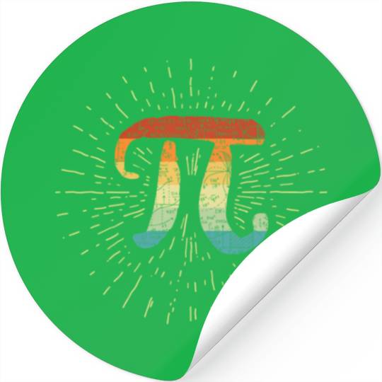 Pi Pi Day Stickers