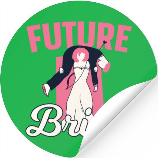 Future Wife Bachelorette Party Wedding Bride Stickers