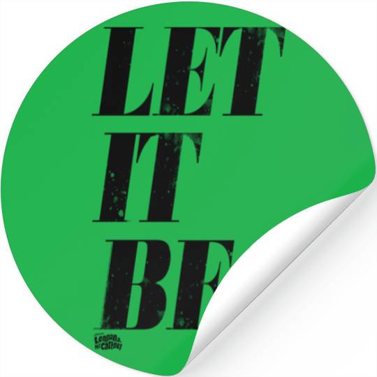 Lyrics By And Mccartney LIB Stickers