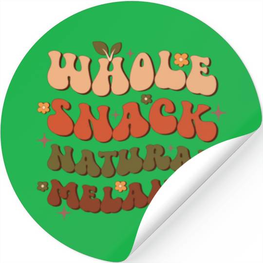Whole Snack Natural Melanin, Independence Day Stickers