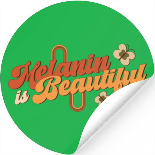 Melanin Is Beautiful, Independence Day Stickers