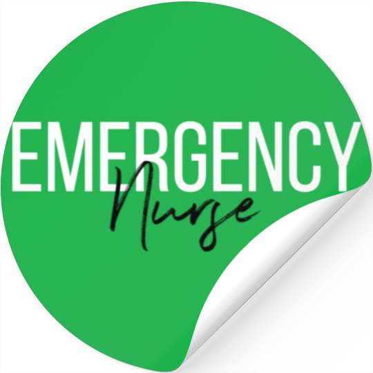 Er Nurse Emergency Room Nurse Registered Nurse Stickers