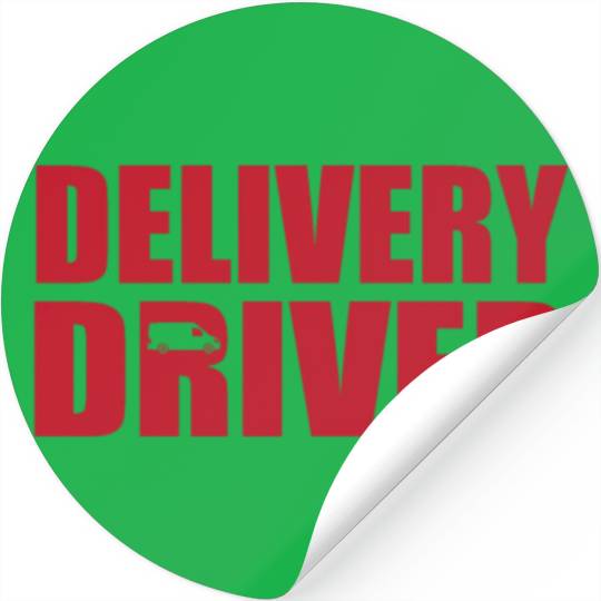 Delivery Driver Stickers