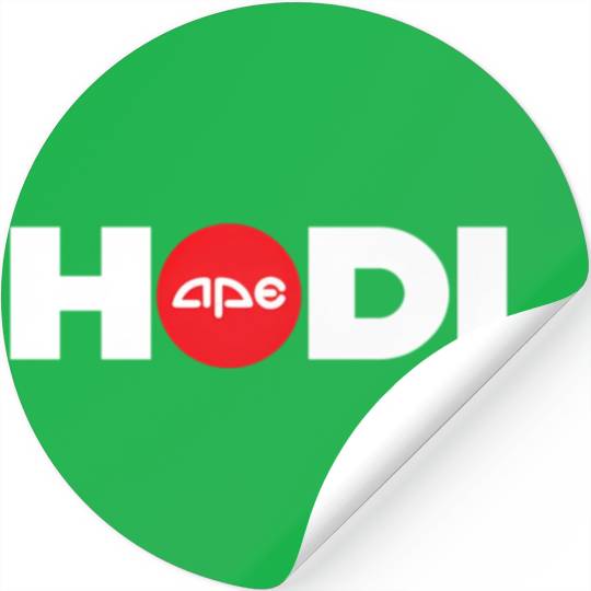 Ape Hodl Apes Together Strong Short Squeeze Stickers