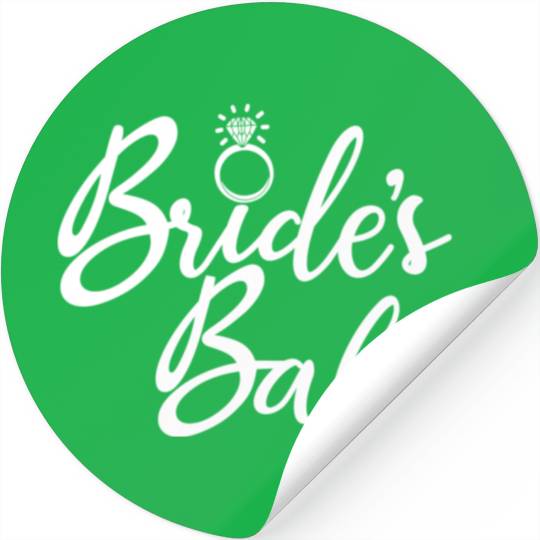 Bride'S Babes Bachelorette Party Bridal Party Stickers
