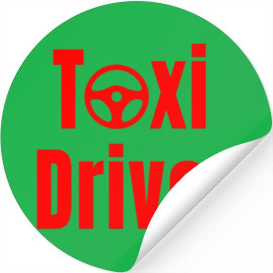 Taxi Driver Stickers