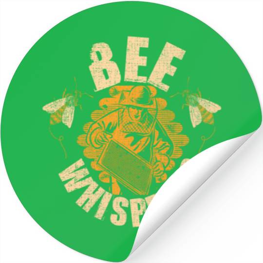 Beekeeper Bee Whirer Apiarist Stickers