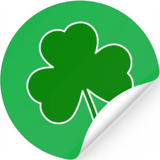 St PatricDay For Shamrock Patty Irish Stickers