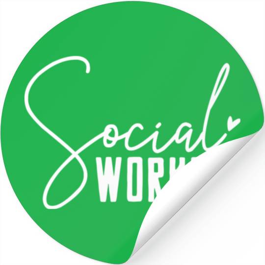 Social Work Social Worker Stickers