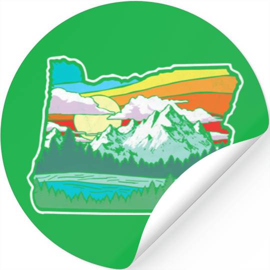 Oregon Nature Outdoors Stickers