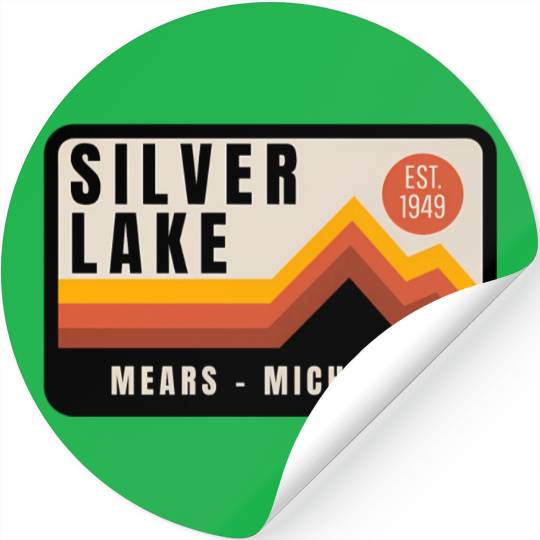 Silver Lake Sand Dunes Stickers
