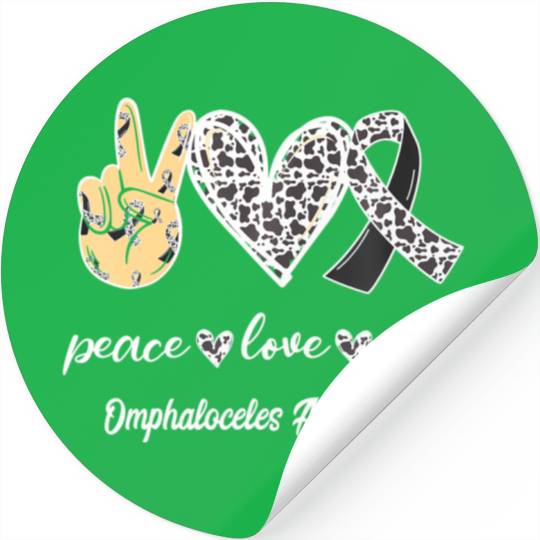 Peace Love Tractors farm farmers for kid boy Stickers