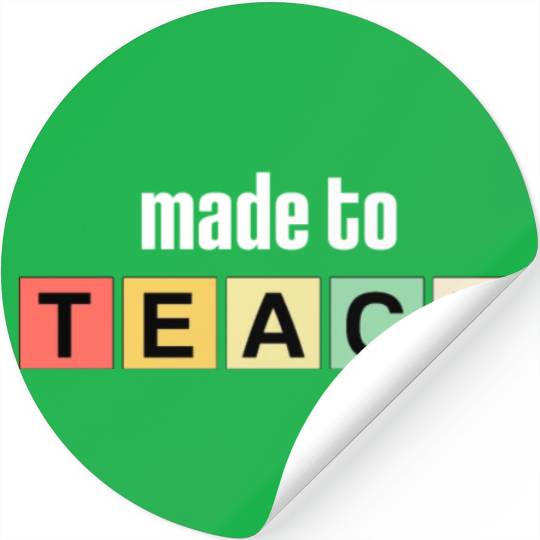 Teacher Stickers Appreciation Gift Women Men