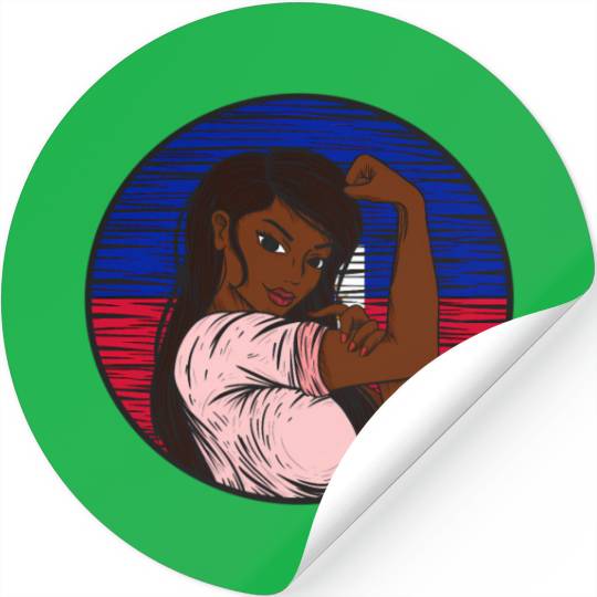 Patriotic Haitian Flag Haiti Proud Haitian Stickers