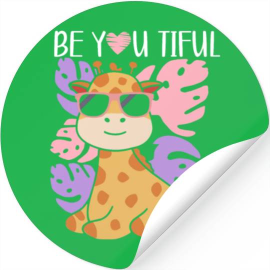 Giraffe Animal Lover Widlife Safari Zoo Zookeeper Stickers