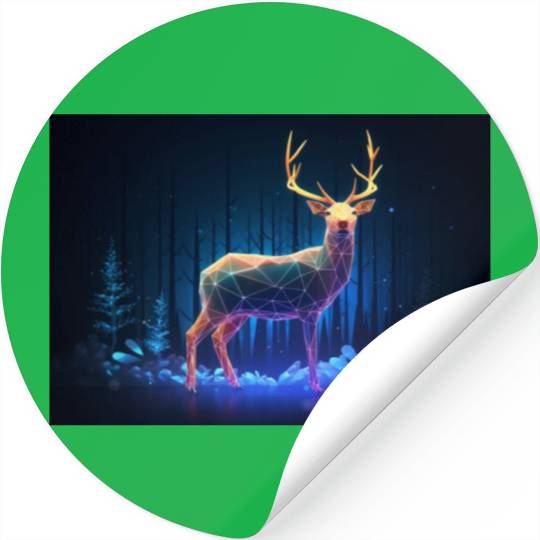 Neon Wilderness Stickers