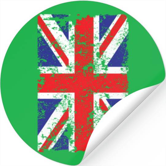 Union Jack British Flag Great Britain Novelty Stickers