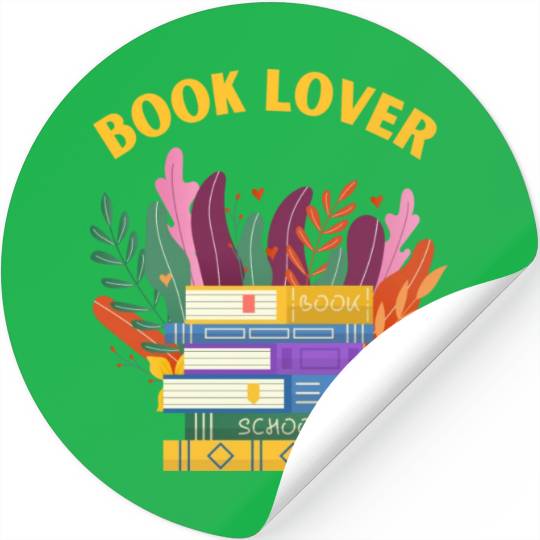 Book Lover Love For Books Stickers