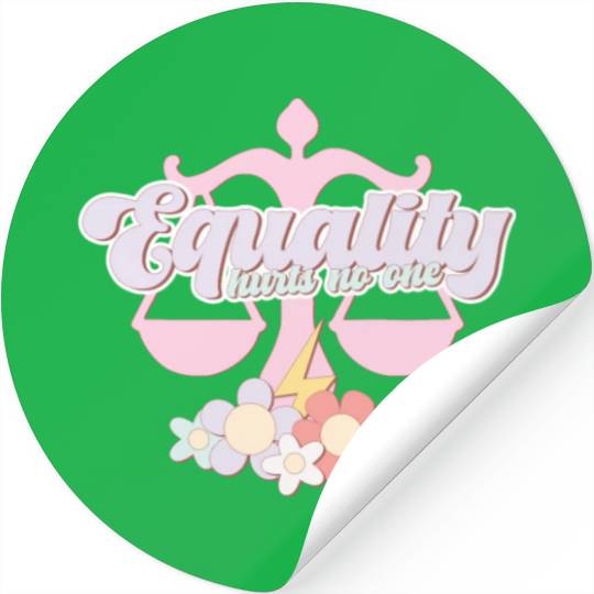Equality Hurts No One, LGBT Pride Month Stickers