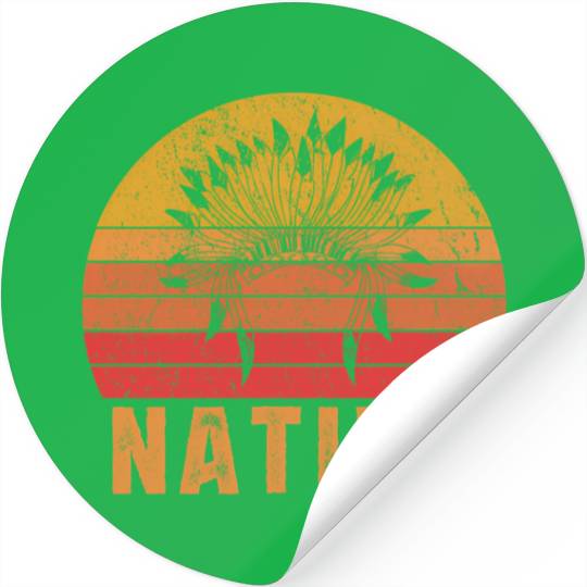 Native American Pride Native Indian Stickers